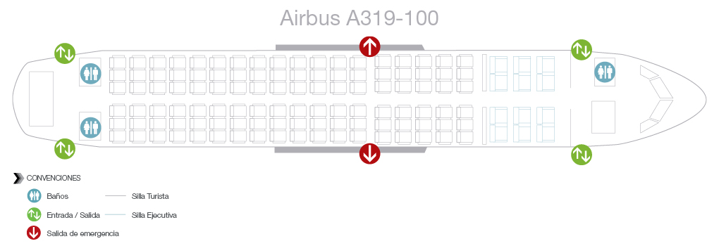 Lan Airbus A319 Seating Chart