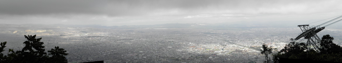 View of Bogota from Monserrate